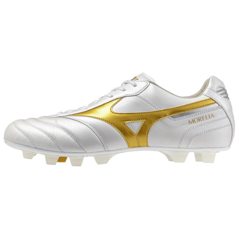 Кроссовки для футбола Mizuno MORELIA 2 Футбольные бутсы Унисекс Белые - изображение 1