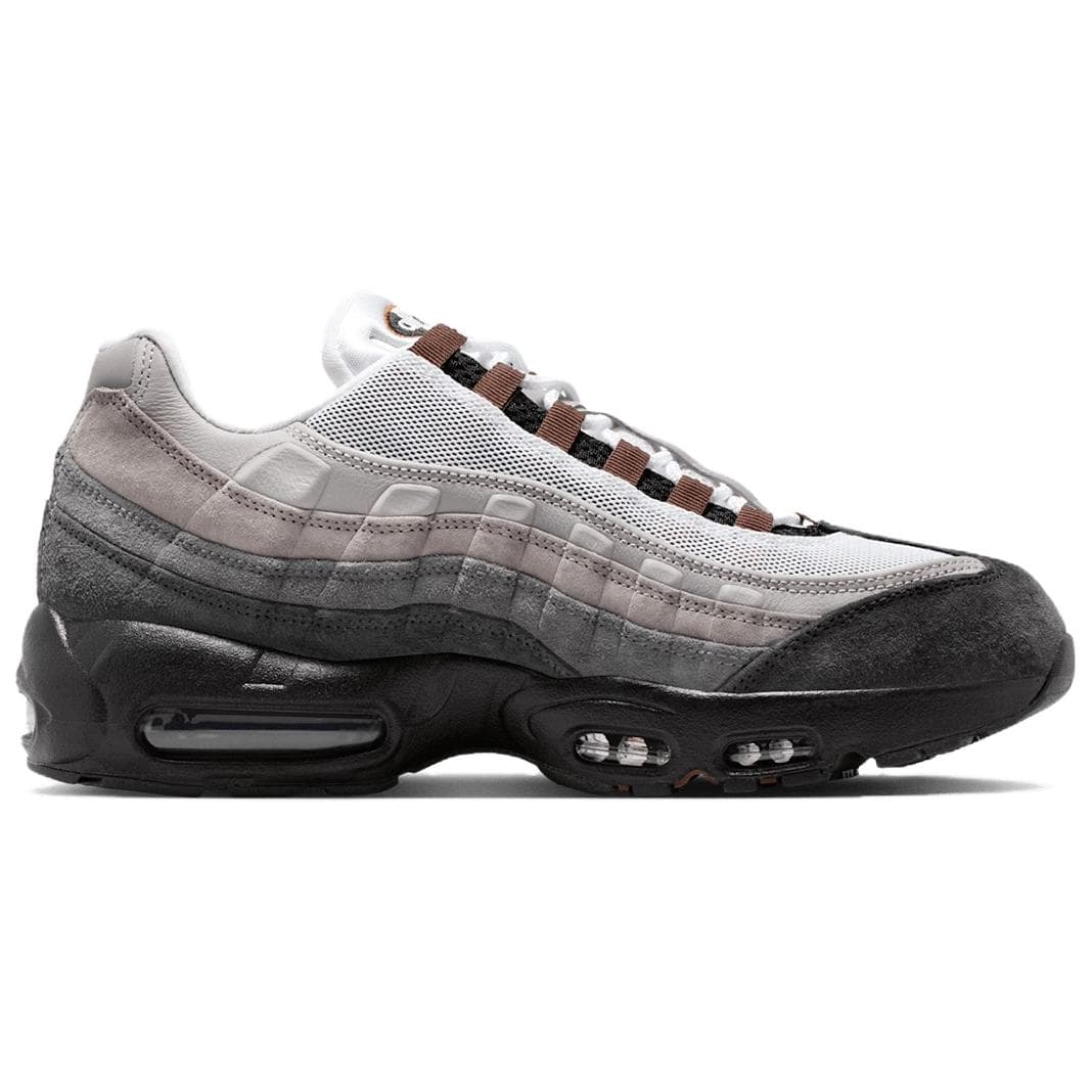 Кроссовки для бега Nike Air MAX 95 Комфортные и Легкие Низкие Беговые Кроссовки Унисекс Черные Серые - изображение 2