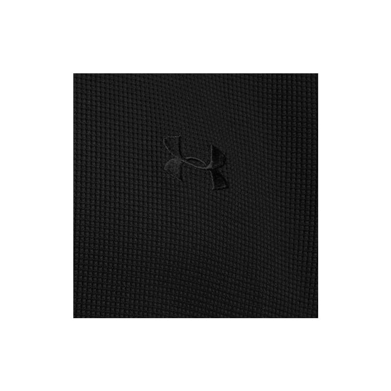 Футболка Under Armour APAC EF Waffle Короткий рукав Мужская футболка Черная - изображение 5