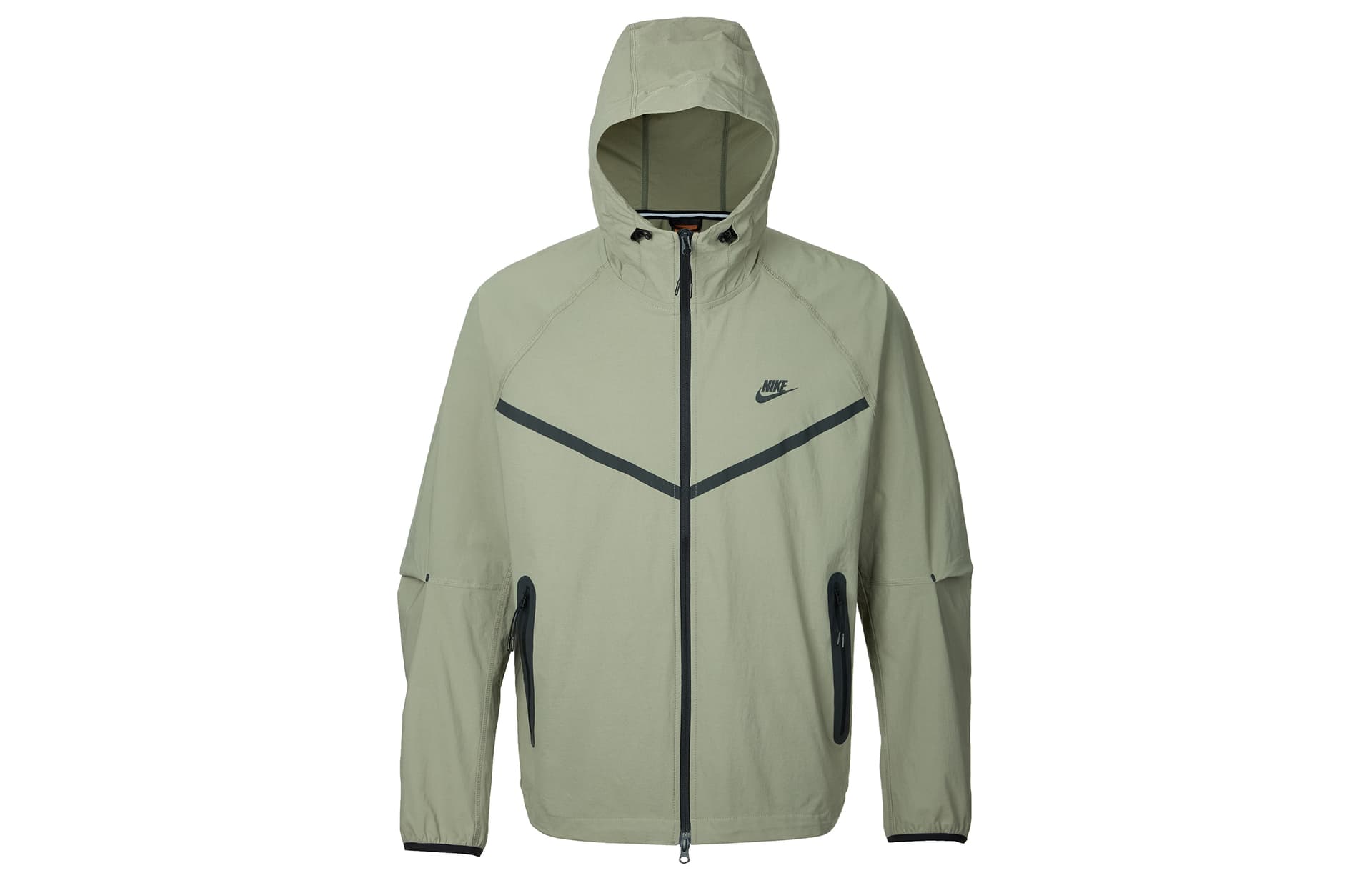 Куртка NIKE Windrunner Куртка Мужской Светло-армейский зеленый - изображение 1