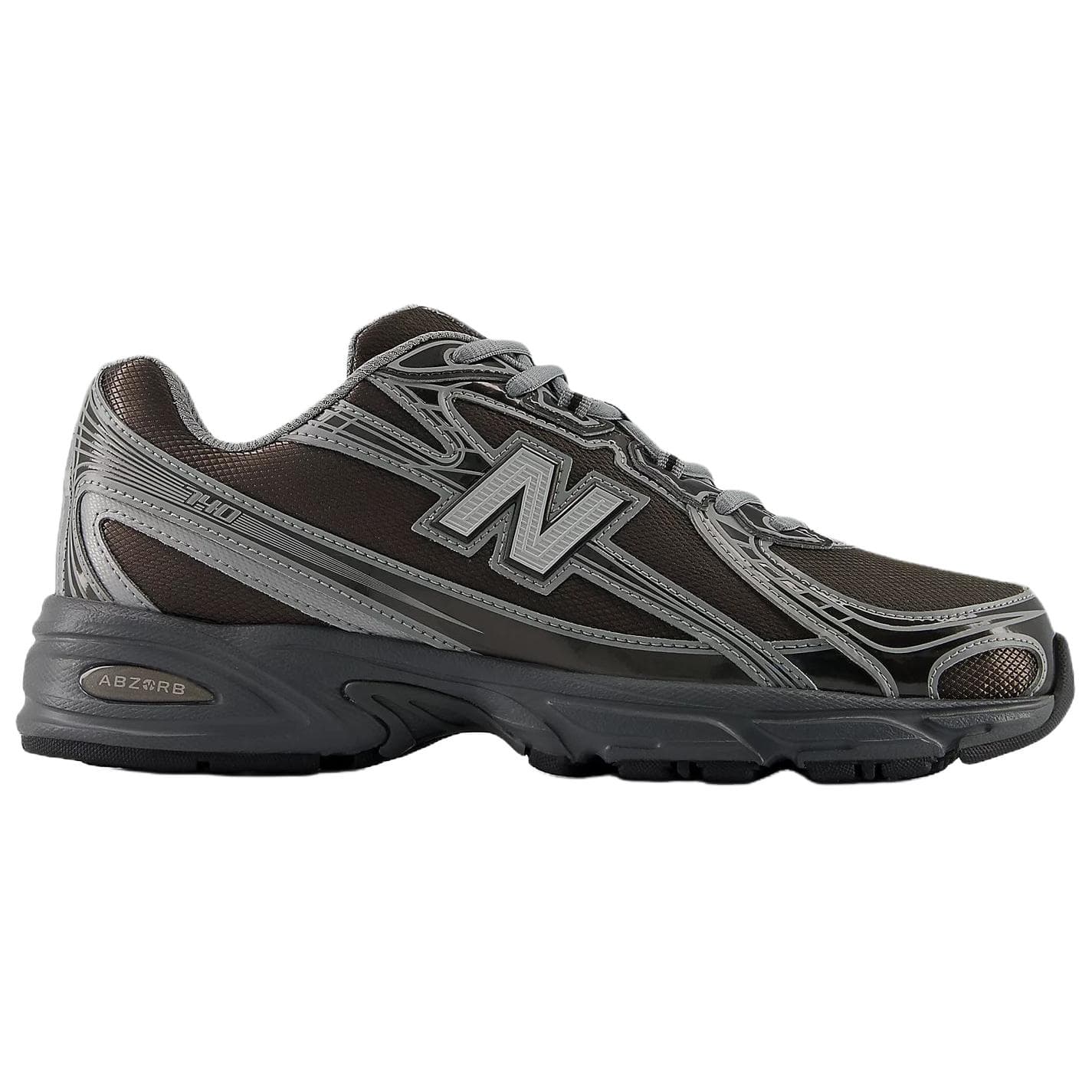 Кроссовки для бега New Balance NB 740 Беговые кроссовки Мужские Кофейно-коричневый Серый - изображение 2