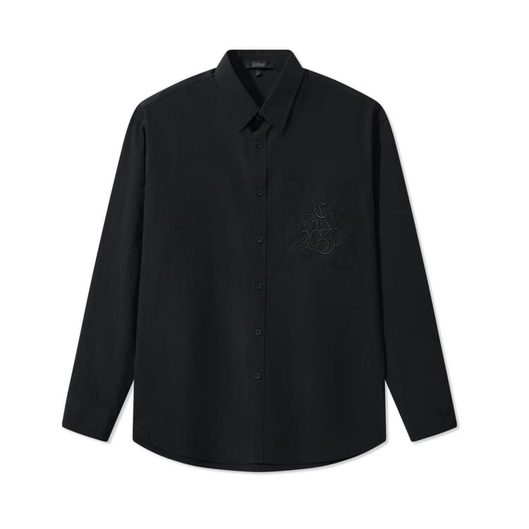 Рубашка Cabbeen Charcoal Black 01 Мужские Рубашки - изображение 1