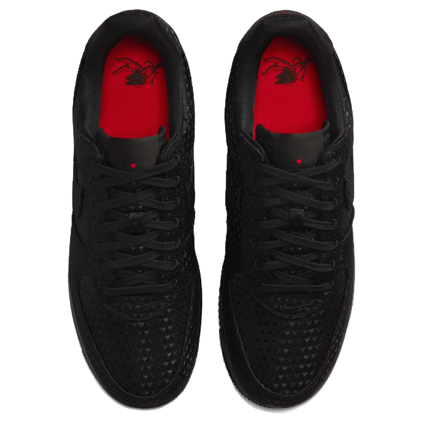 Кроссовки Nike Air Force 1 Ткань Амортизация Low Топ Скейтборд Обувь Мужской Черный - изображение 4