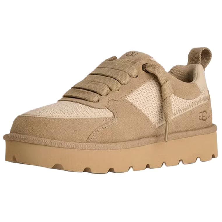Кроссовки ugg Highland Спилок коровья Low Топ Повседневная обувь Женские Горчичка - изображение 3