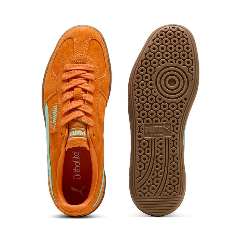 Кроссовки PUMA PALERMO Кеды немецкой армии (GAT) Унисекс Апельсин - изображение 4