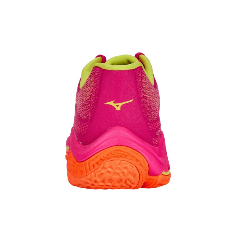 Кроссовки Mizuno Wave Lightning Elite Low Top Волейбольные кроссовки Унисекс Неоново-оранжевый - изображение 4