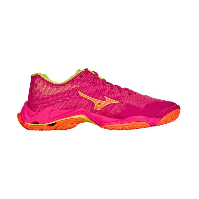 Кроссовки Mizuno Wave Lightning Elite Low Top Волейбольные кроссовки Унисекс Неоново-оранжевый - изображение 2