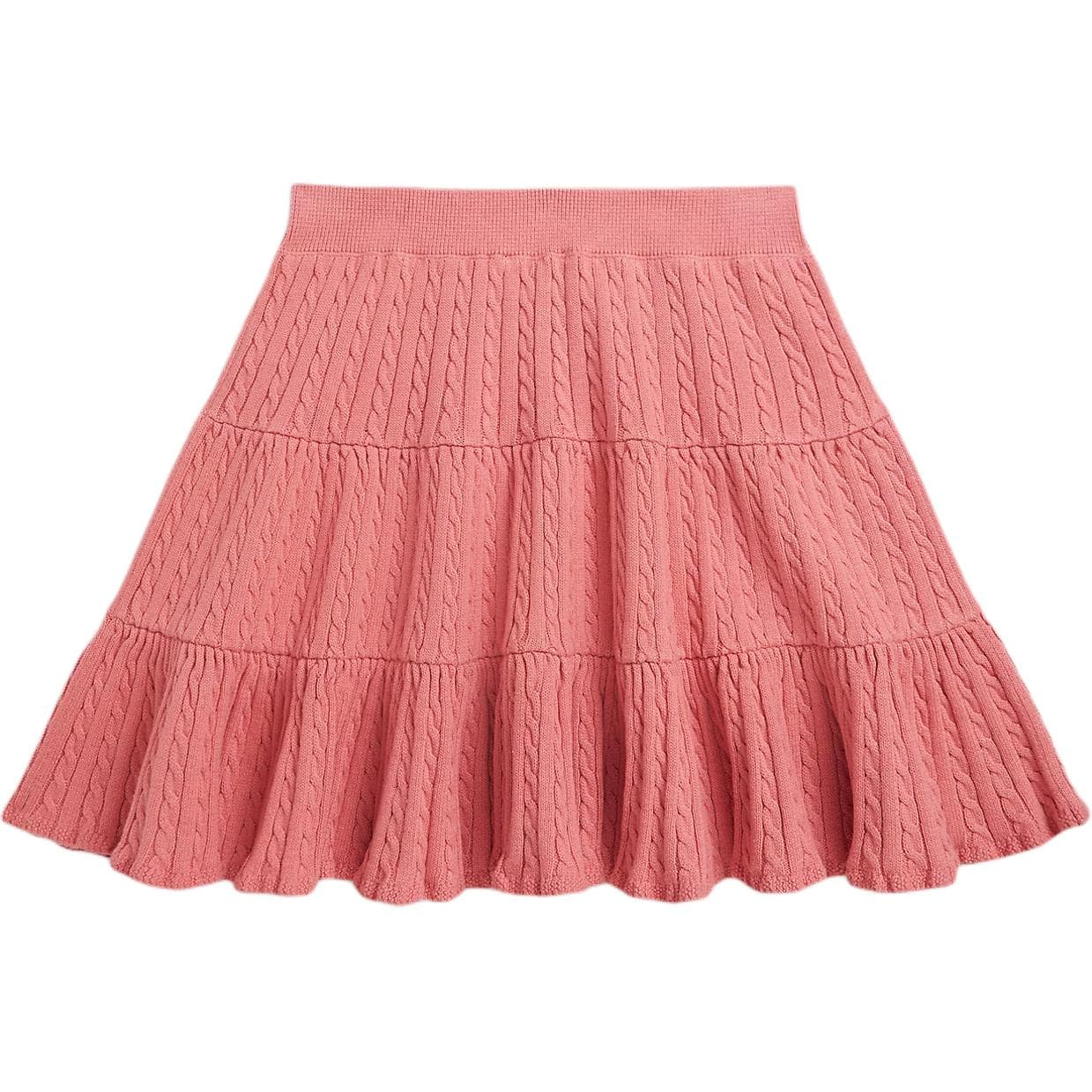 Polo Ralph Lauren SS26 Однотонная Умеренная Юбка Летняя Классическая Версия Детская - изображение 2