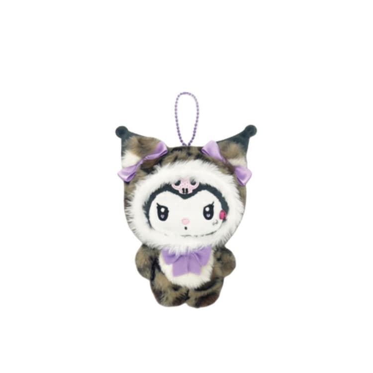 Sanrio Коричневый Леопард с принтом Мягкие игрушки 13 см Длина тела - изображение 3
