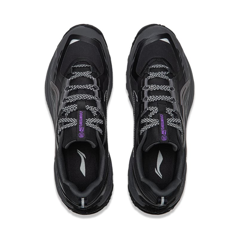Кроссовки Li NING Outdoor Counterflow Yijie 2 Антислиповая Низкая Обувь для Альпинизма на открытом воздухе Унисекс - изображение 5