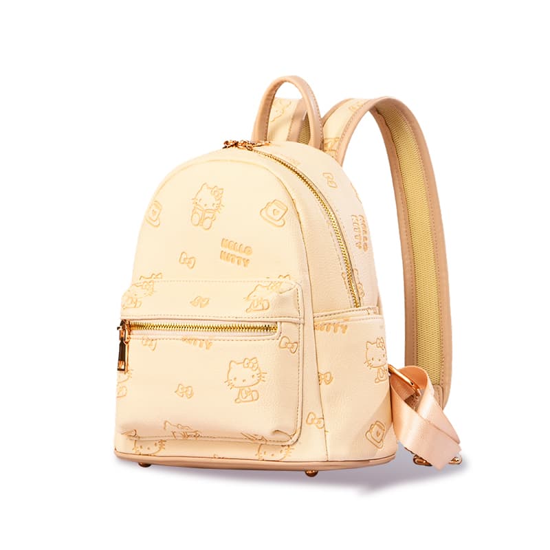Рюкзак Sanrio Hello Kitty Синтетическая кожа Рюкзак Женский Розовый Бежевый - изображение 21