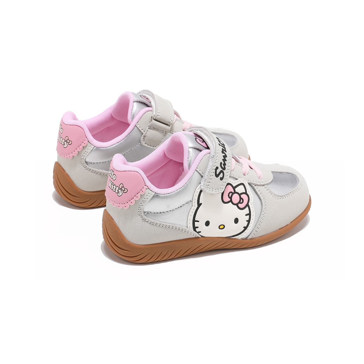 Кроссовки Hello Kitty X Sanrio Синтетическая кожа Низкие кеды для детей Lifestyle Детские - изображение 4