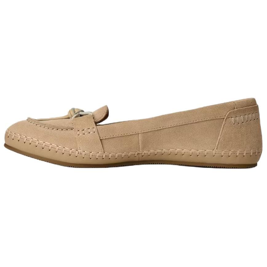 Тапочки UGG Модный Спилок Коровья Кожа Повседневная Обувь Женская Горчичный - изображение 2