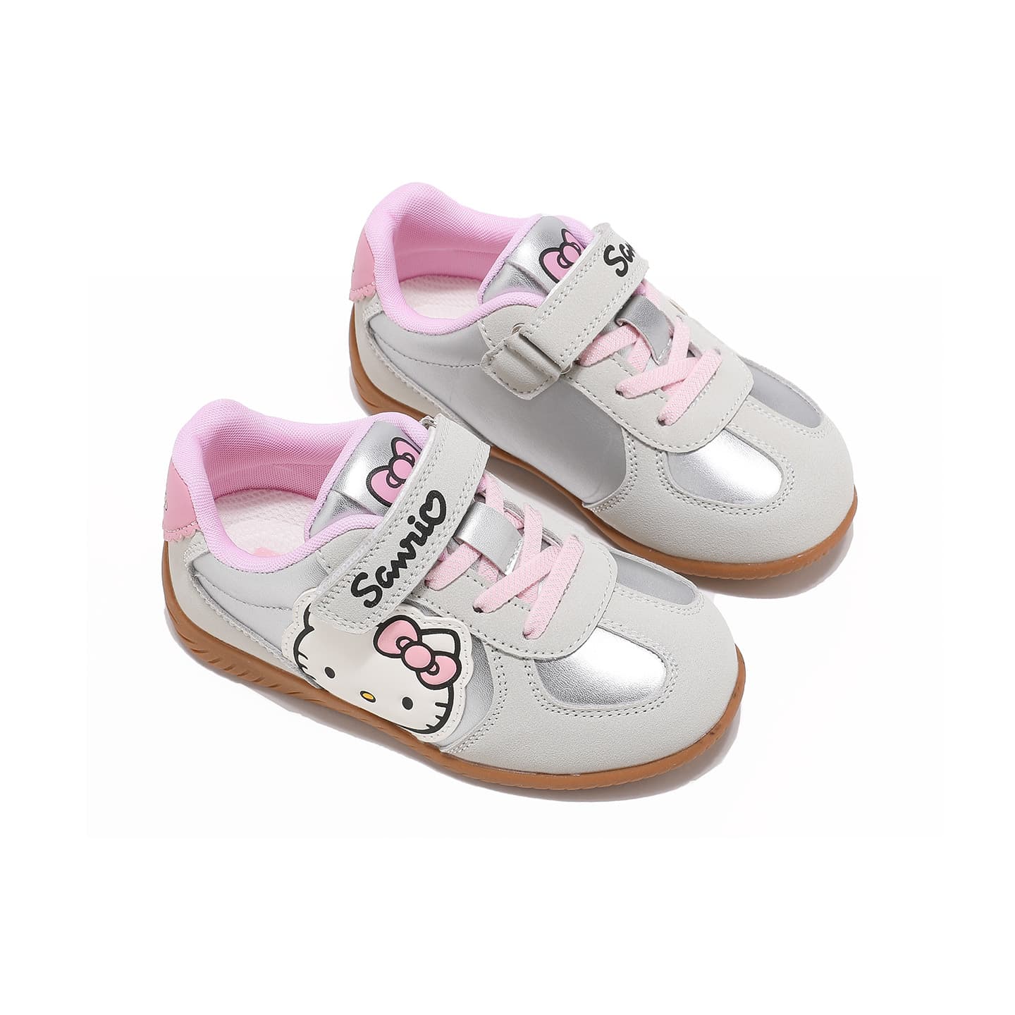 Кроссовки Hello Kitty X Sanrio Синтетическая кожа Низкие кеды для детей Lifestyle Детские - изображение 3