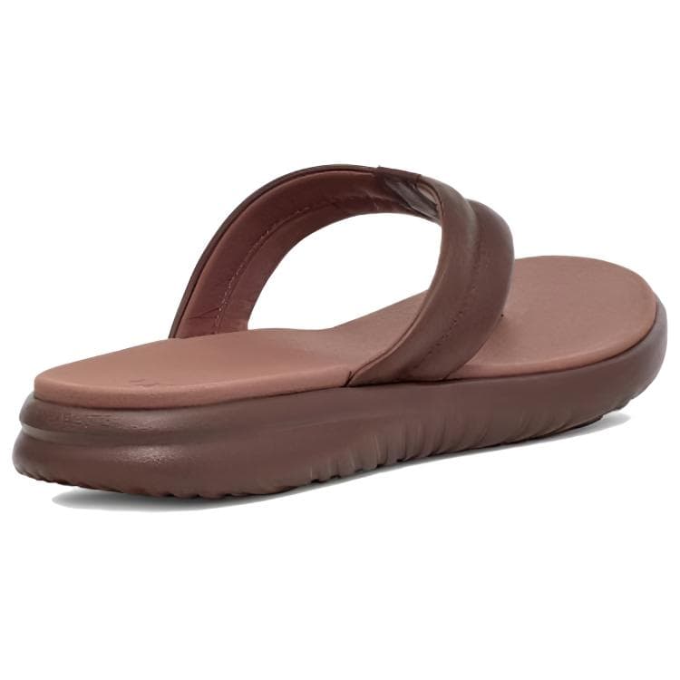 Шлёпанцы UGG Мужские шлепанцы устойчивые к истиранию коричневые - изображение 5