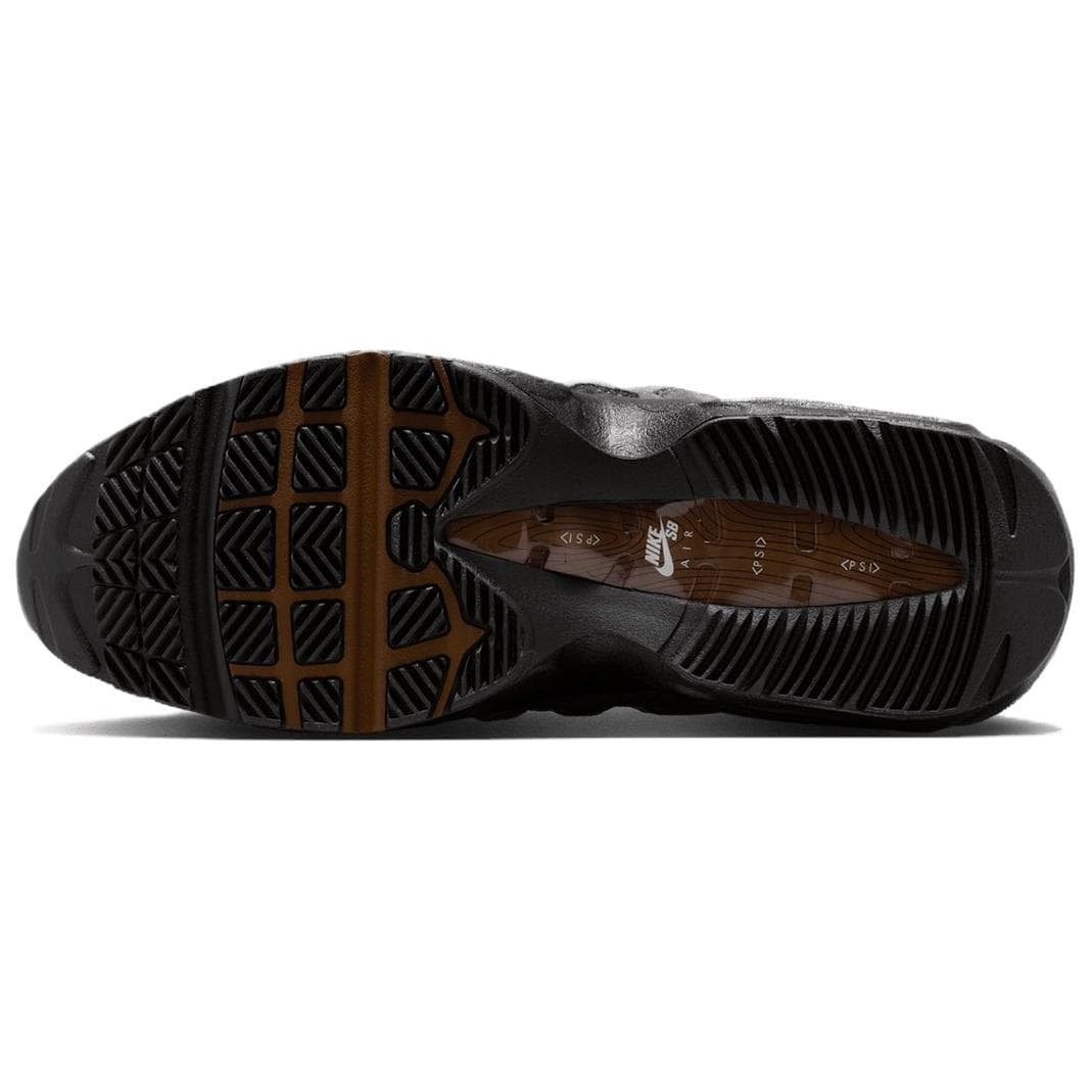 Кроссовки для бега Nike Air MAX 95 Комфортные и Легкие Низкие Беговые Кроссовки Унисекс Черные Серые - изображение 6