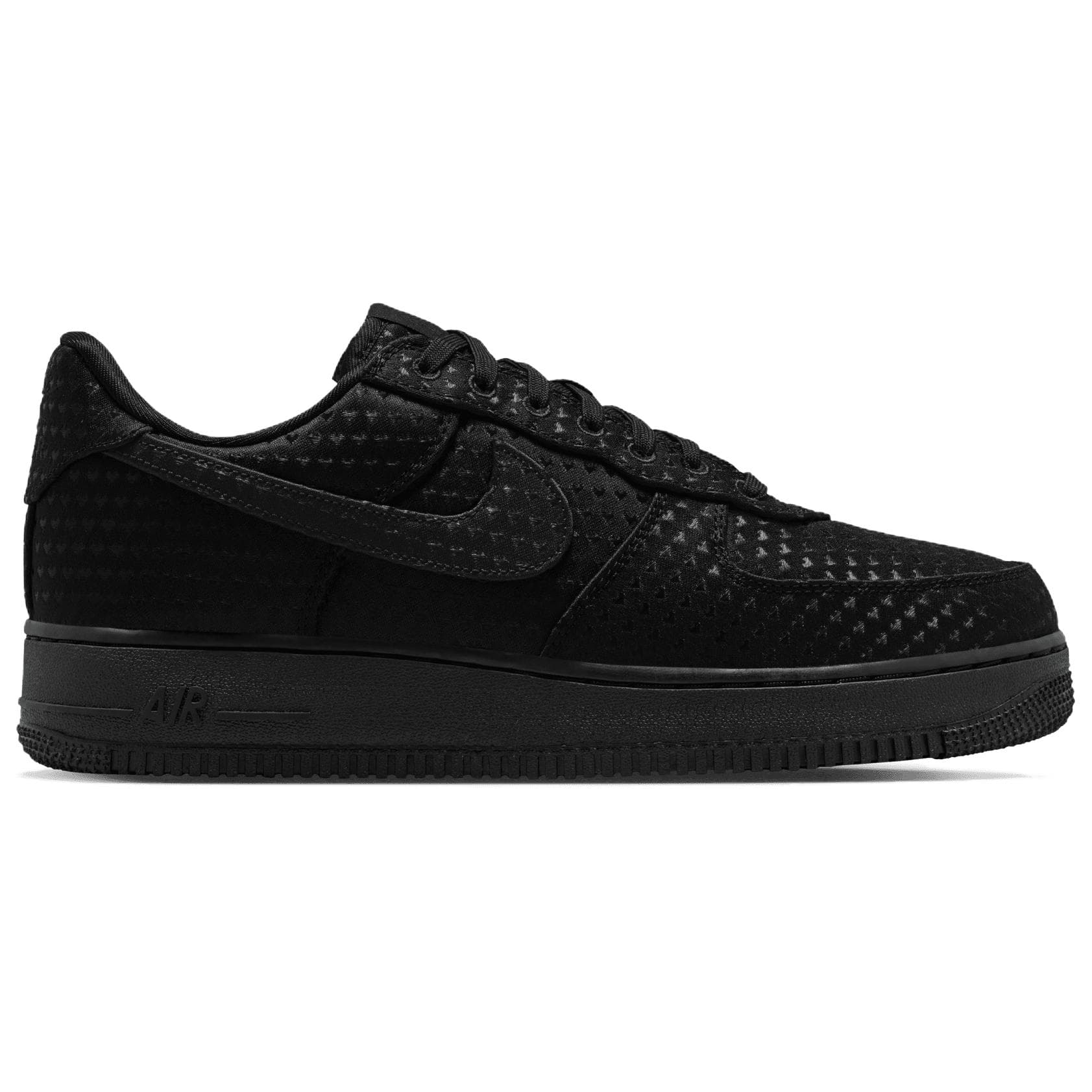 Кроссовки Nike Air Force 1 Ткань Амортизация Low Топ Скейтборд Обувь Мужской Черный - изображение 2