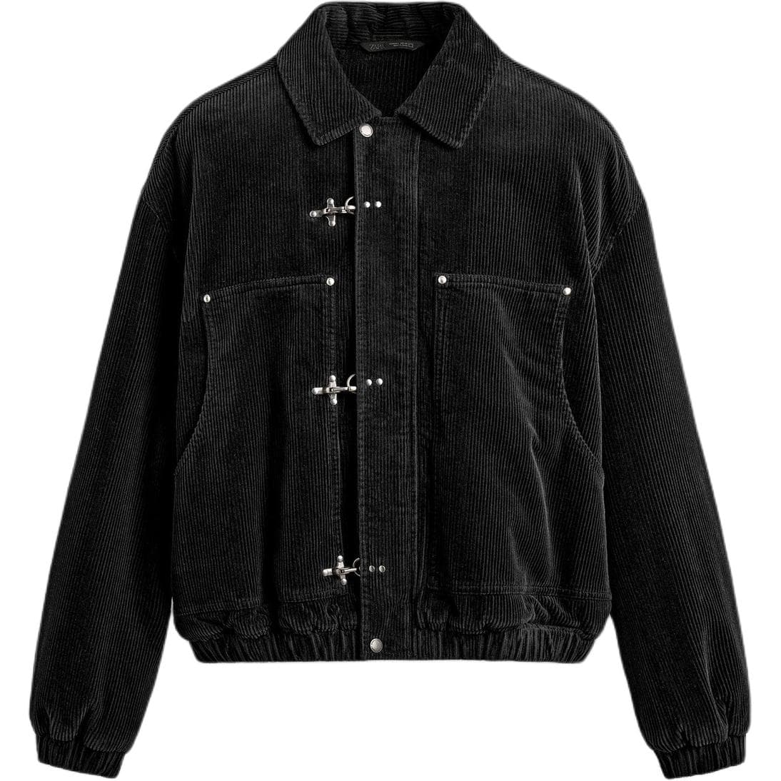 Зимняя куртка пуховик ZARA Черный Унисекс Пуховики - изображение 1