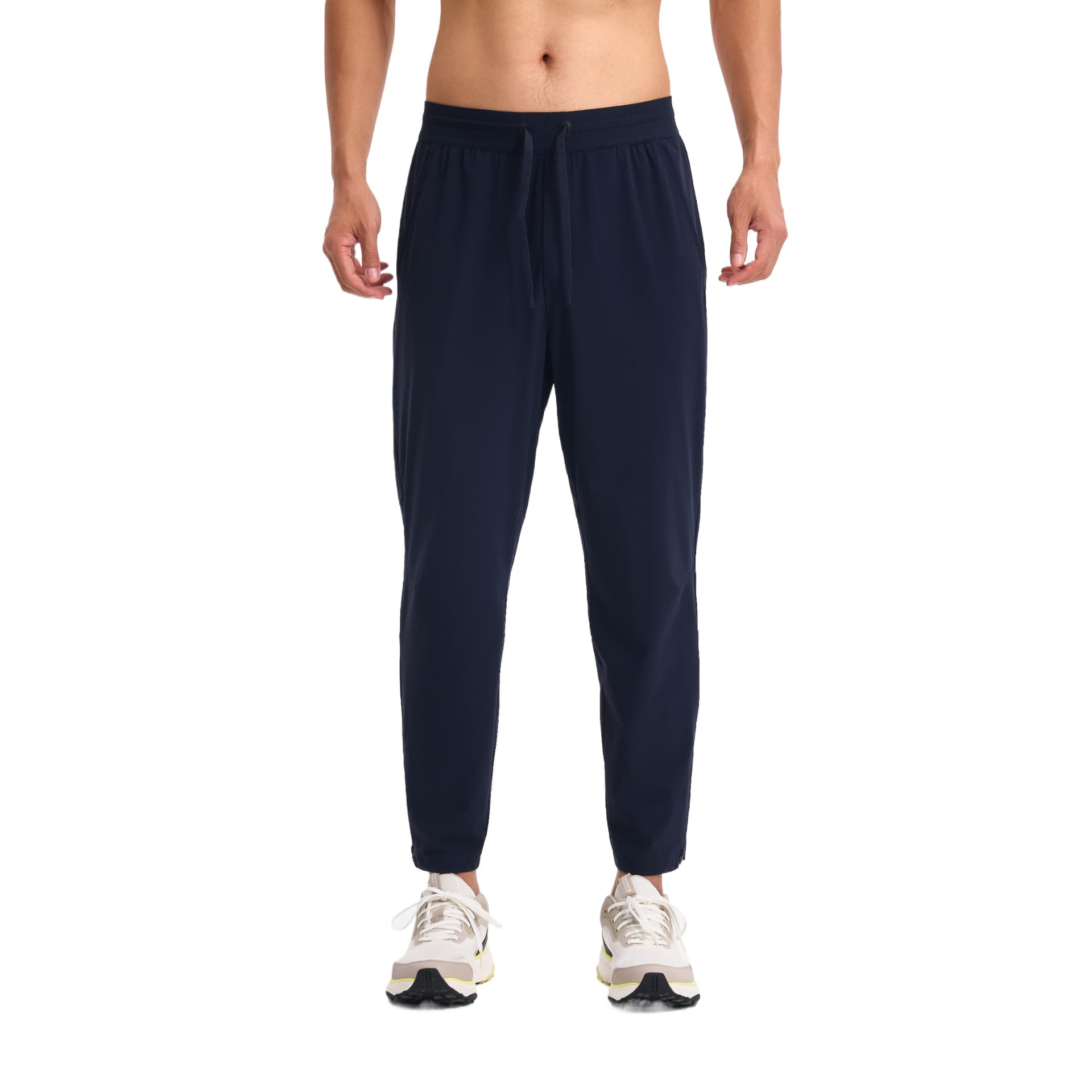 Спортивная одежда DECATHLON Синие Черные Мужские Спортивные Брюки - изображение 1