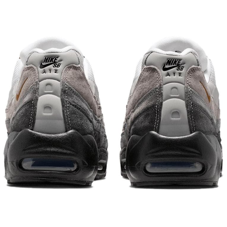 Кроссовки для бега Nike Air MAX 95 Комфортные и Легкие Низкие Беговые Кроссовки Унисекс Черные Серые - изображение 5