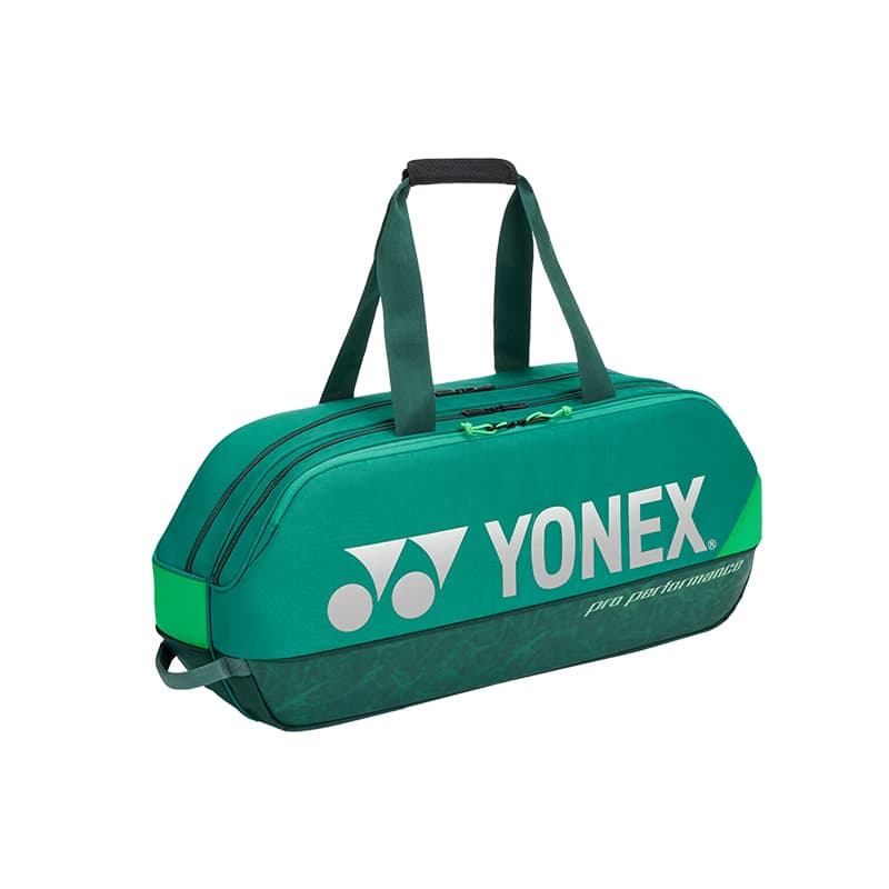 Спортивная сумка YONEX Ткань + Искусственная кожа Сумка для бадминтона для тренировок Унисекс Темно-зеленый - изображение 1