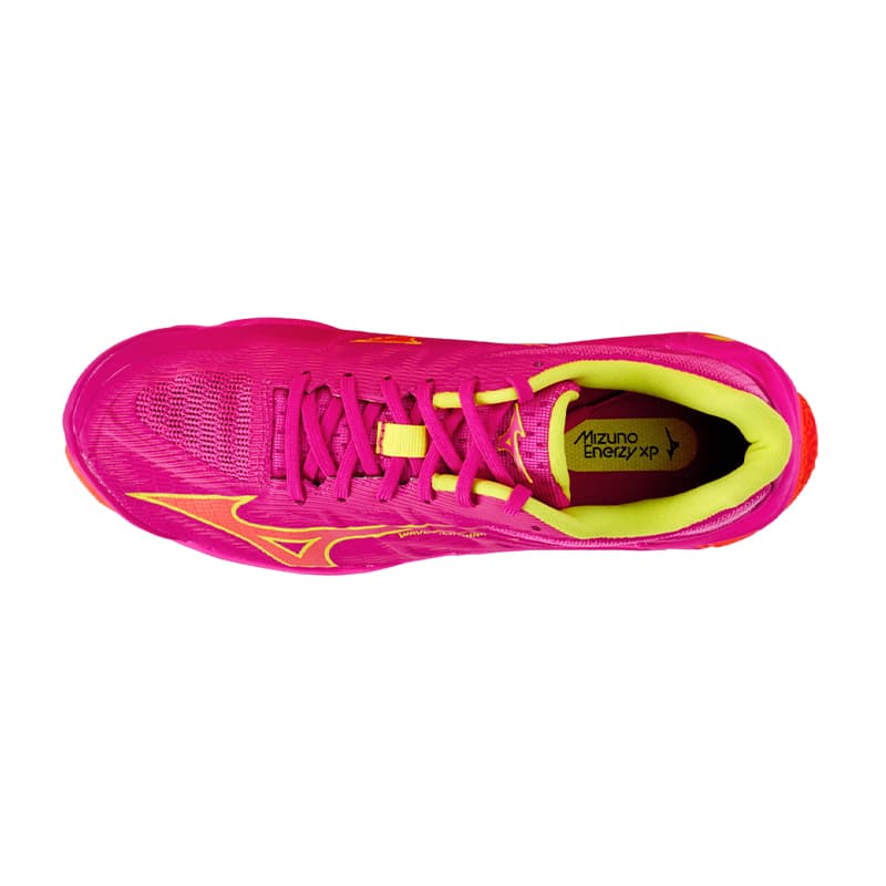 Кроссовки Mizuno Wave Lightning Elite Low Top Волейбольные кроссовки Унисекс Неоново-оранжевый - изображение 3