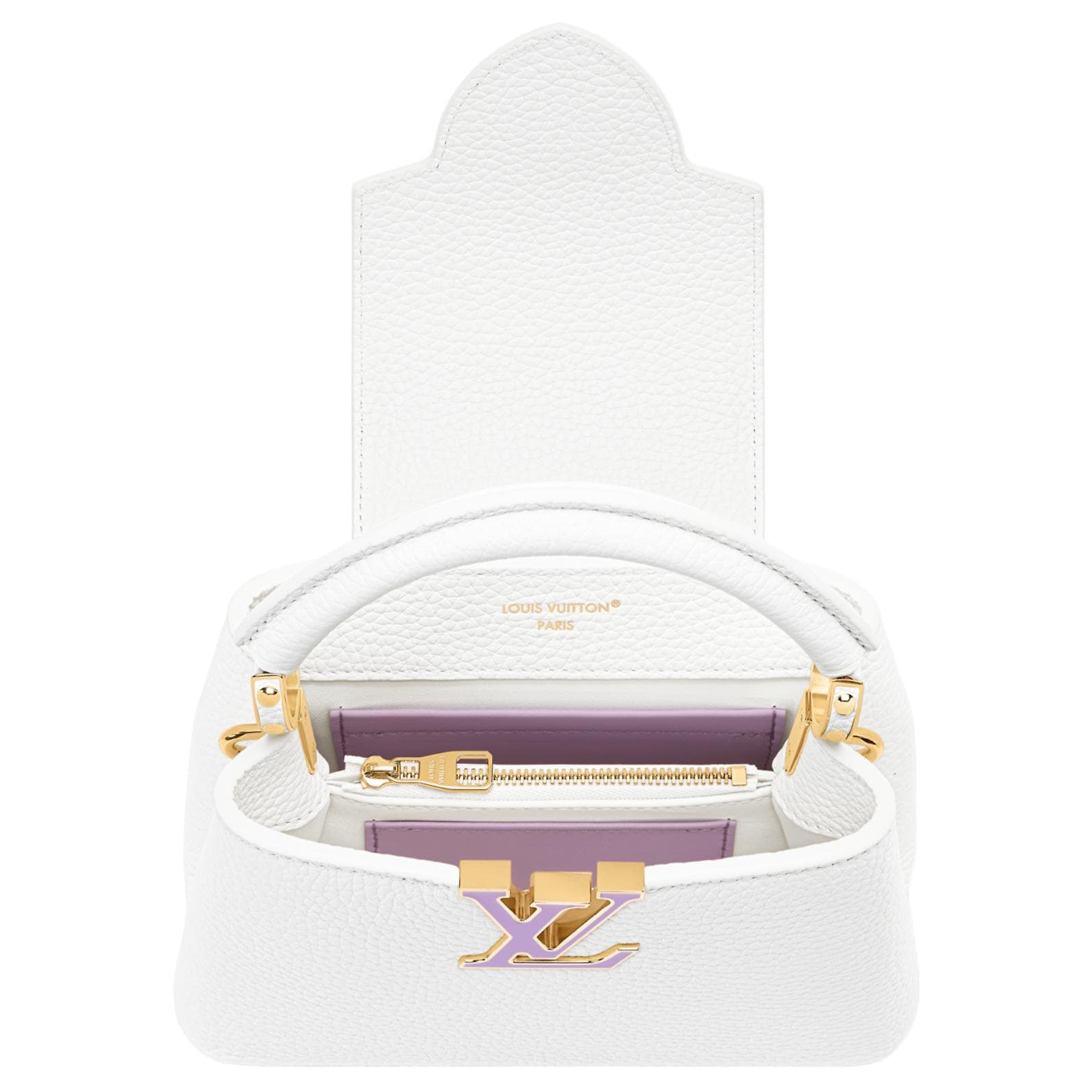 Сумка LOUIS VUITTON Capucines LV - изображение 4