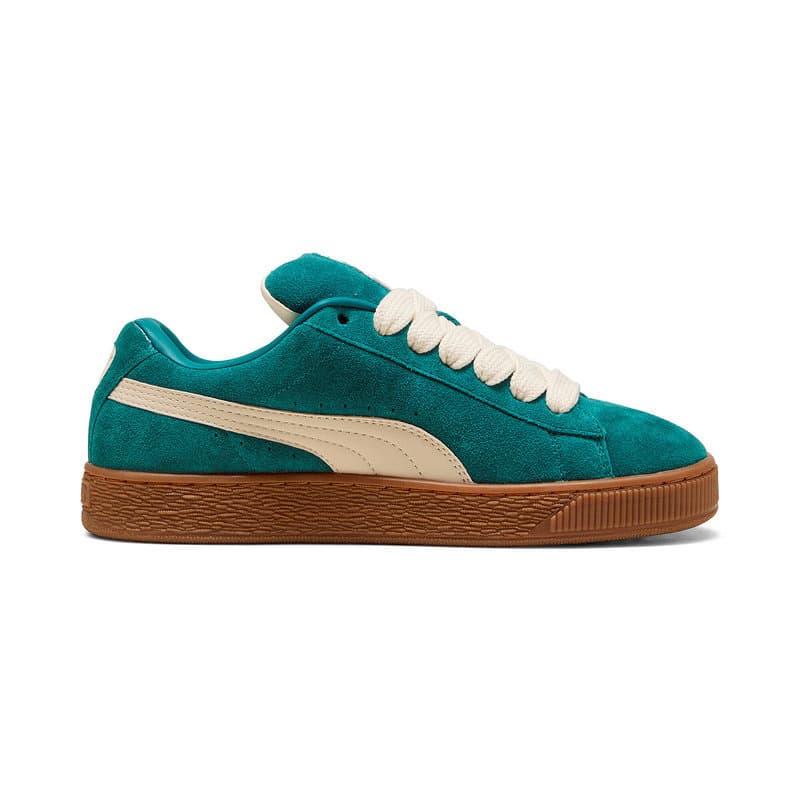 Кроссовки PUMA Suede XL Скейтборд Обувь Унисекс Изумрудно-зеленый - изображение 2