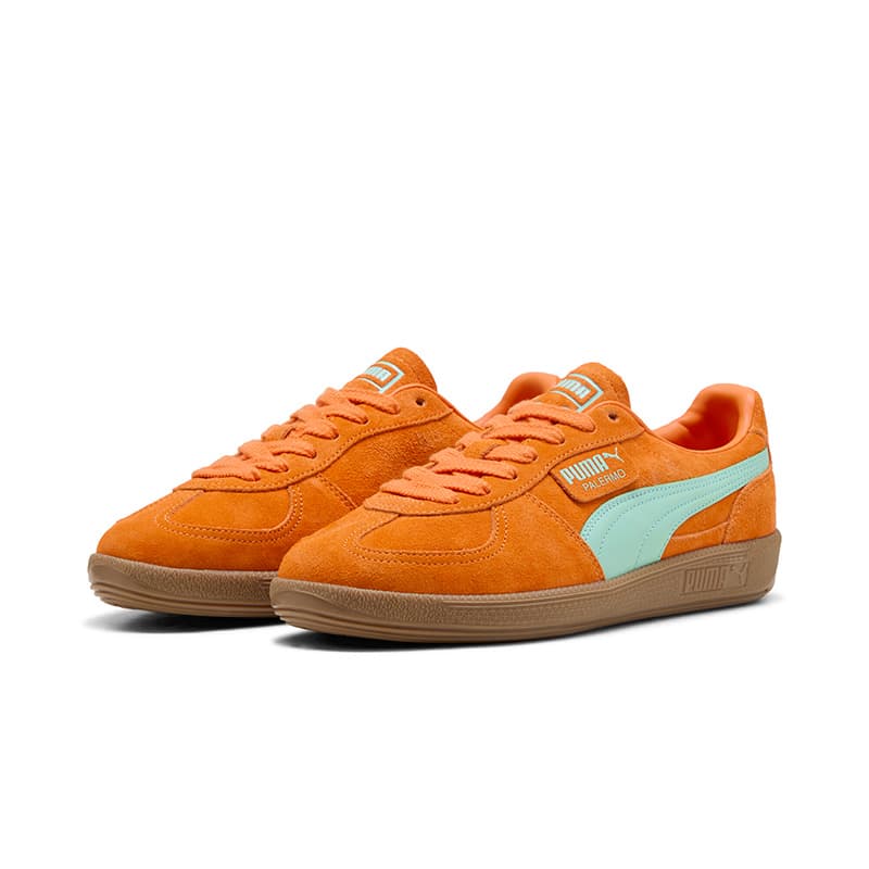 Кроссовки PUMA PALERMO Кеды немецкой армии (GAT) Унисекс Апельсин - изображение 3