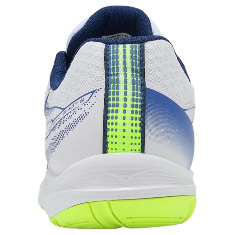Кроссовки для тенниса Mizuno BREAK SHOT 5 AC Дышащие Низкие Теннисные Кроссовки Унисекс Белые Синие - изображение 4