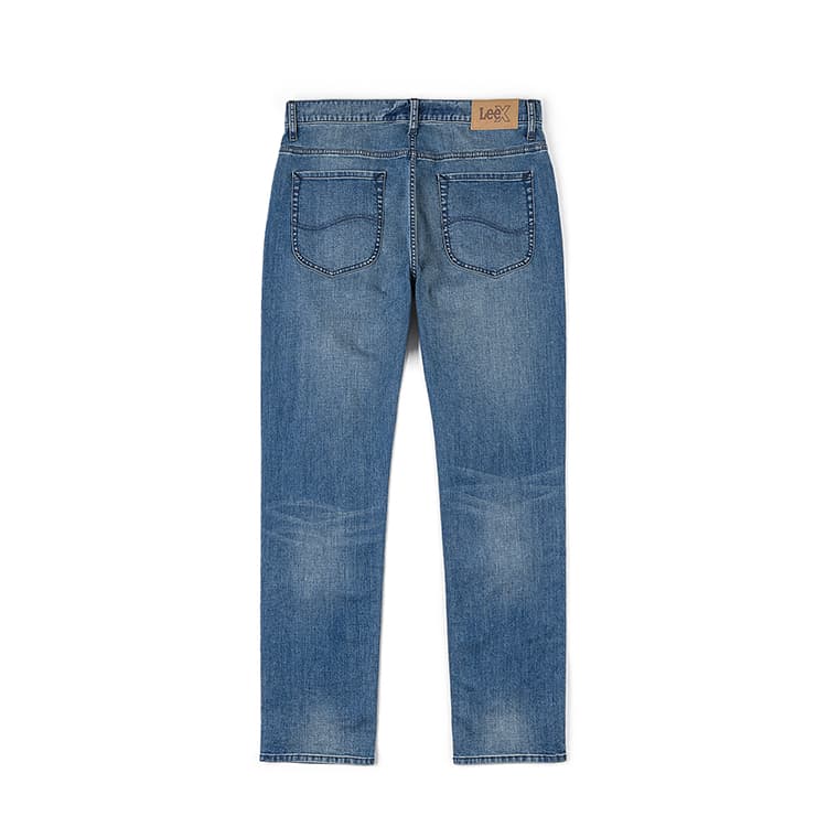 Штаны Lee Medium Dark Blue Men's Jeans Ли Мид Темно-Синий Мужские Джинсы - изображение 2
