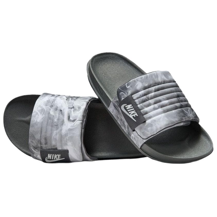 Сандалии Nike Offcourt Adjust Slide Тапочки Мужские Черные Серые - изображение 5