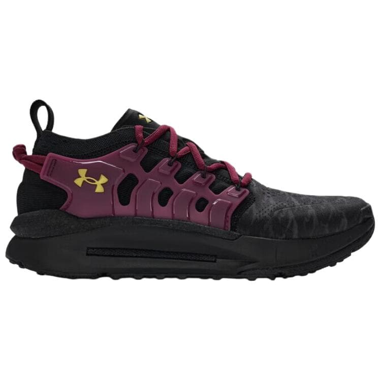 Кроссовки Under Armour Дышащий Покрытие Поддержка Отскок Повседневная Обувь Унисекс Черный Красный - изображение 2