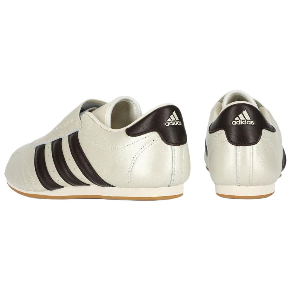 Кроссовки Adidas Тхэквондо Обувь Женская Бежевая Черная - изображение 4