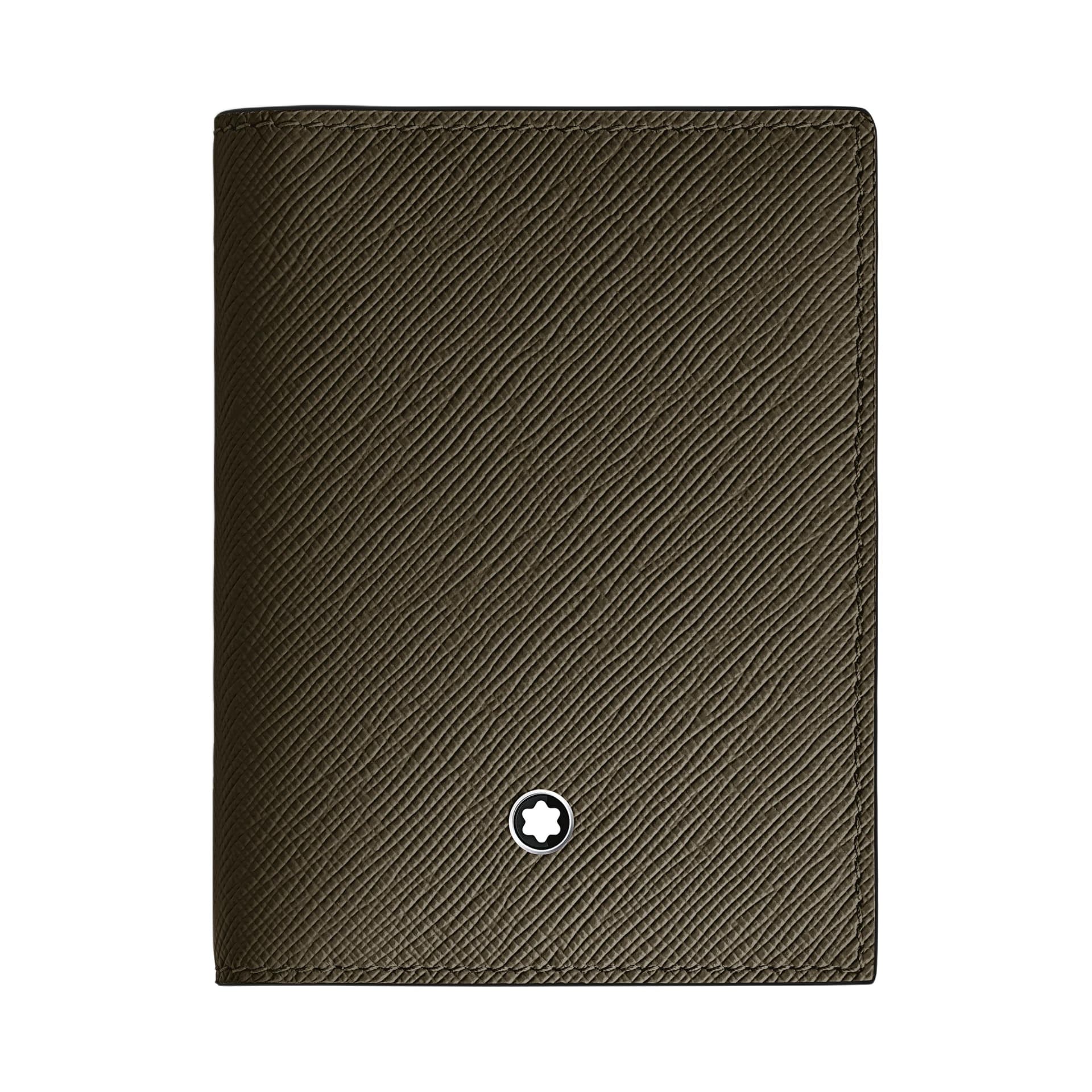 Картхолдер MONTBLANC Sartorial Коровья кожа Картхолдер Мужской Хаки - изображение 1