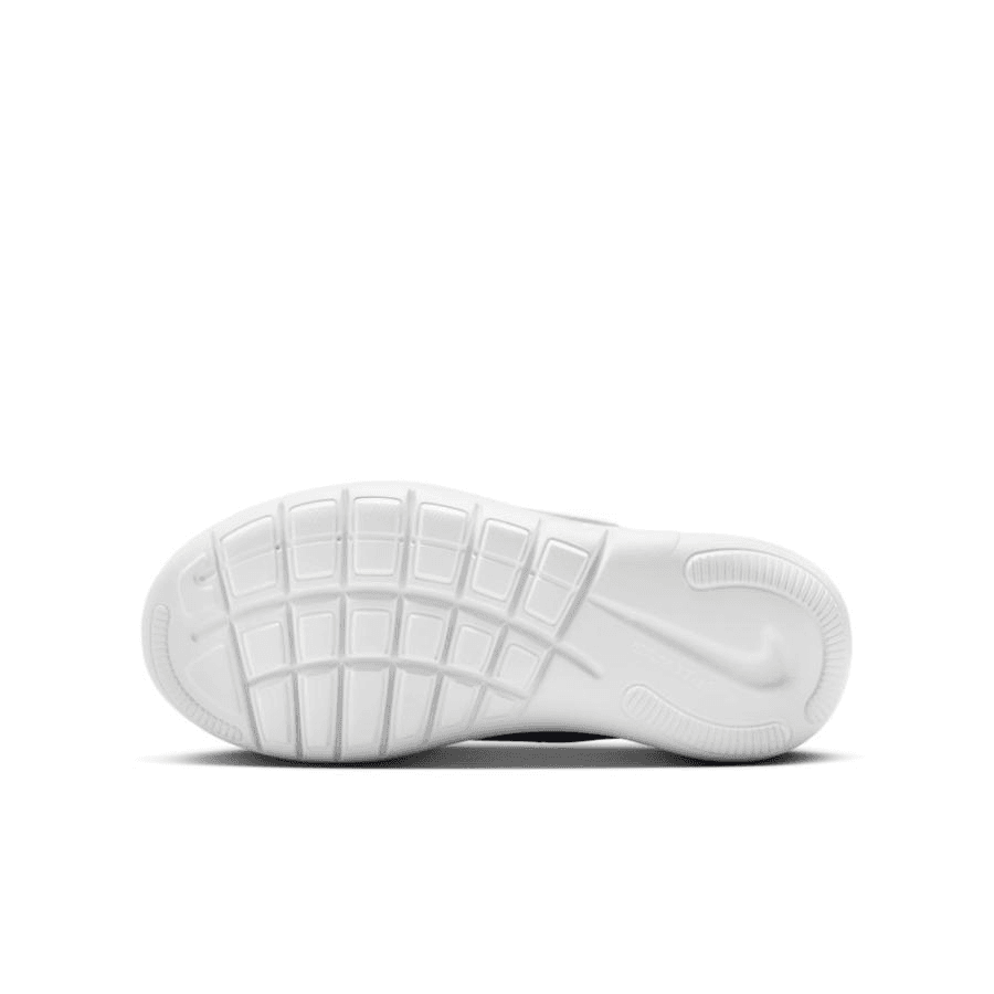 Кроссовки Nike Flex Runner 4 Low Топ Детские беговые кроссовки Темно-синий и Оранжевый Детский - изображение 5