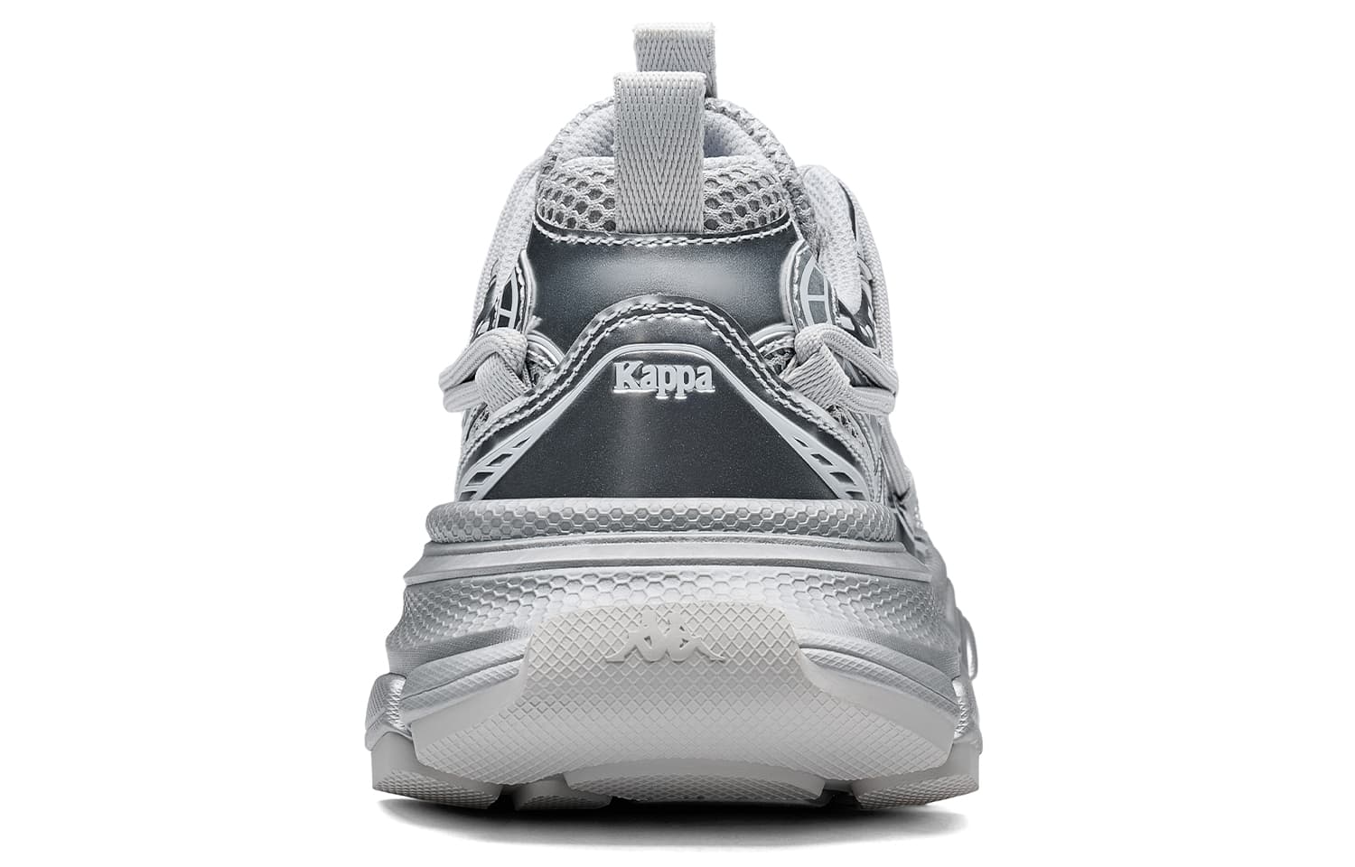 Кроссовки KAPPA STAR RIVER Спина To Спина Low Топ Массивные кроссовки Women's Silver - изображение 5