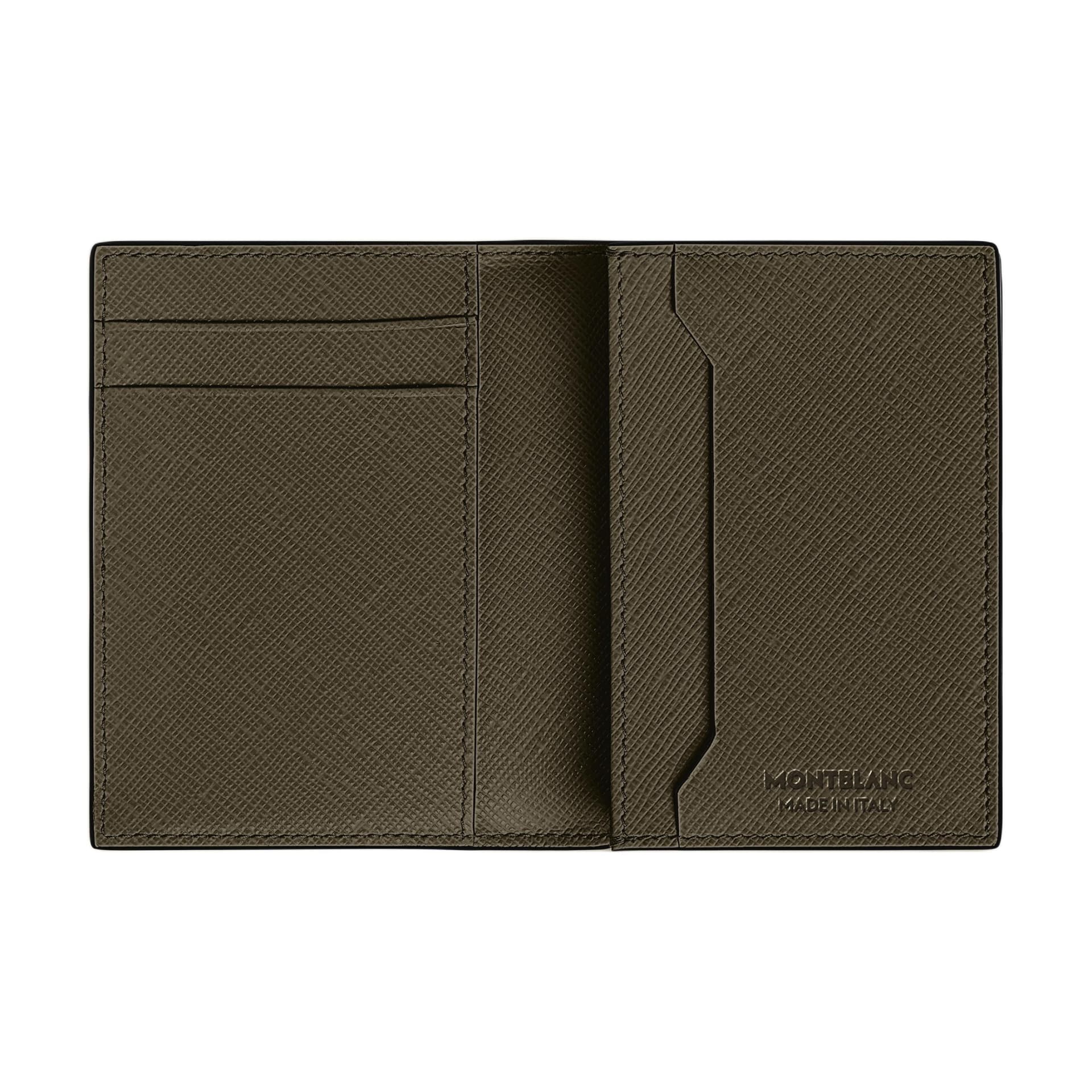 Картхолдер MONTBLANC Sartorial Коровья кожа Картхолдер Мужской Хаки - изображение 2