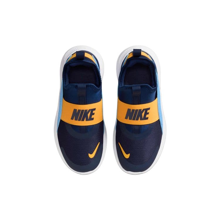 Кроссовки Nike Flex Runner 4 Low Топ Беговые кроссовки Полночный синий Детский - изображение 4
