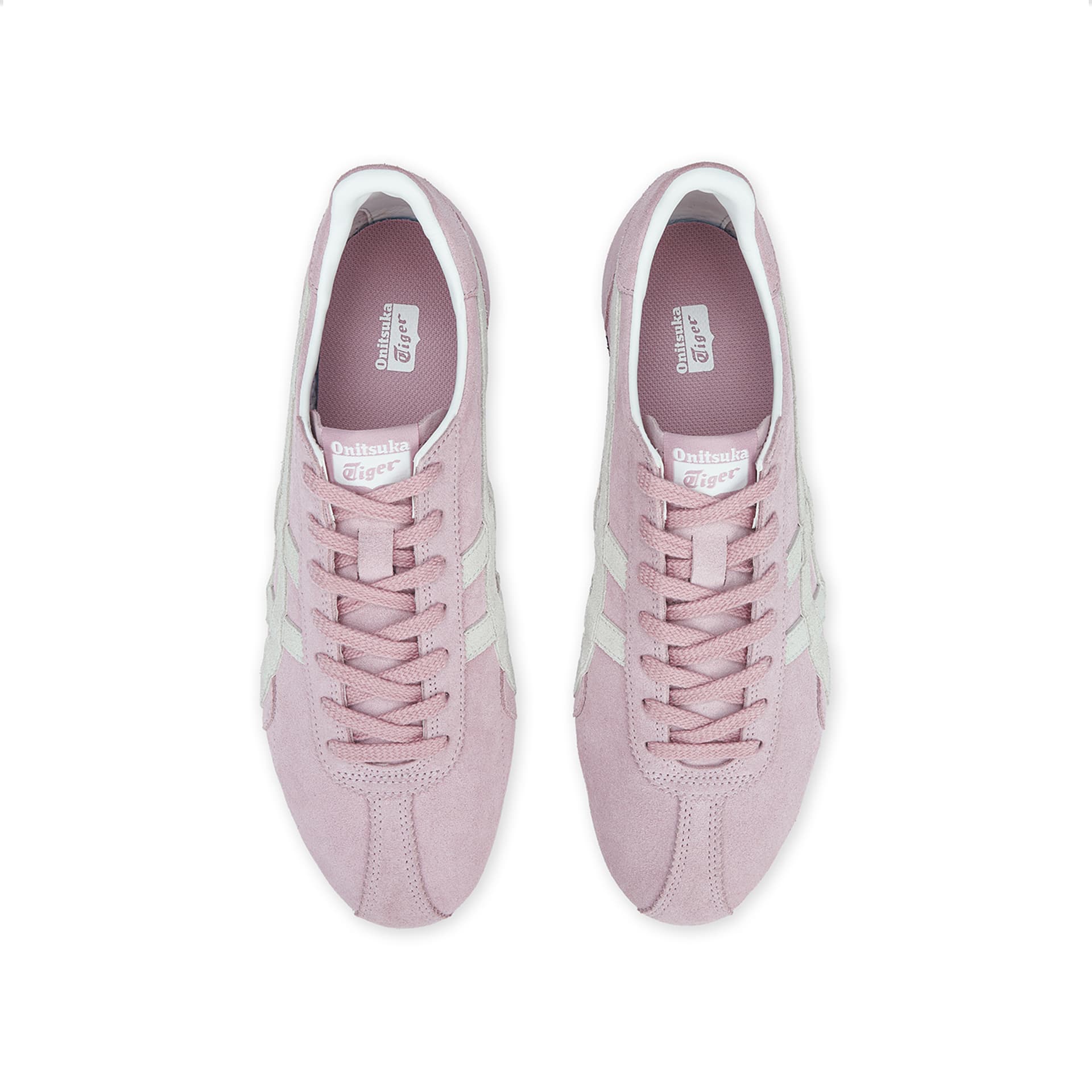 Кроссовки Onitsuka Tiger Runspark Спилок коровьей кожи Повседневная обувь Унисекс Розовый - изображение 4