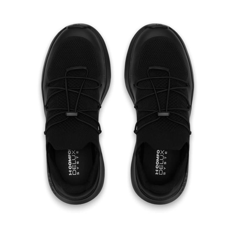 Кроссовки Under Armour Easy Step Износостойкий Дышащий Лоу-топы Повседневная обувь Унисекс Черный - изображение 4