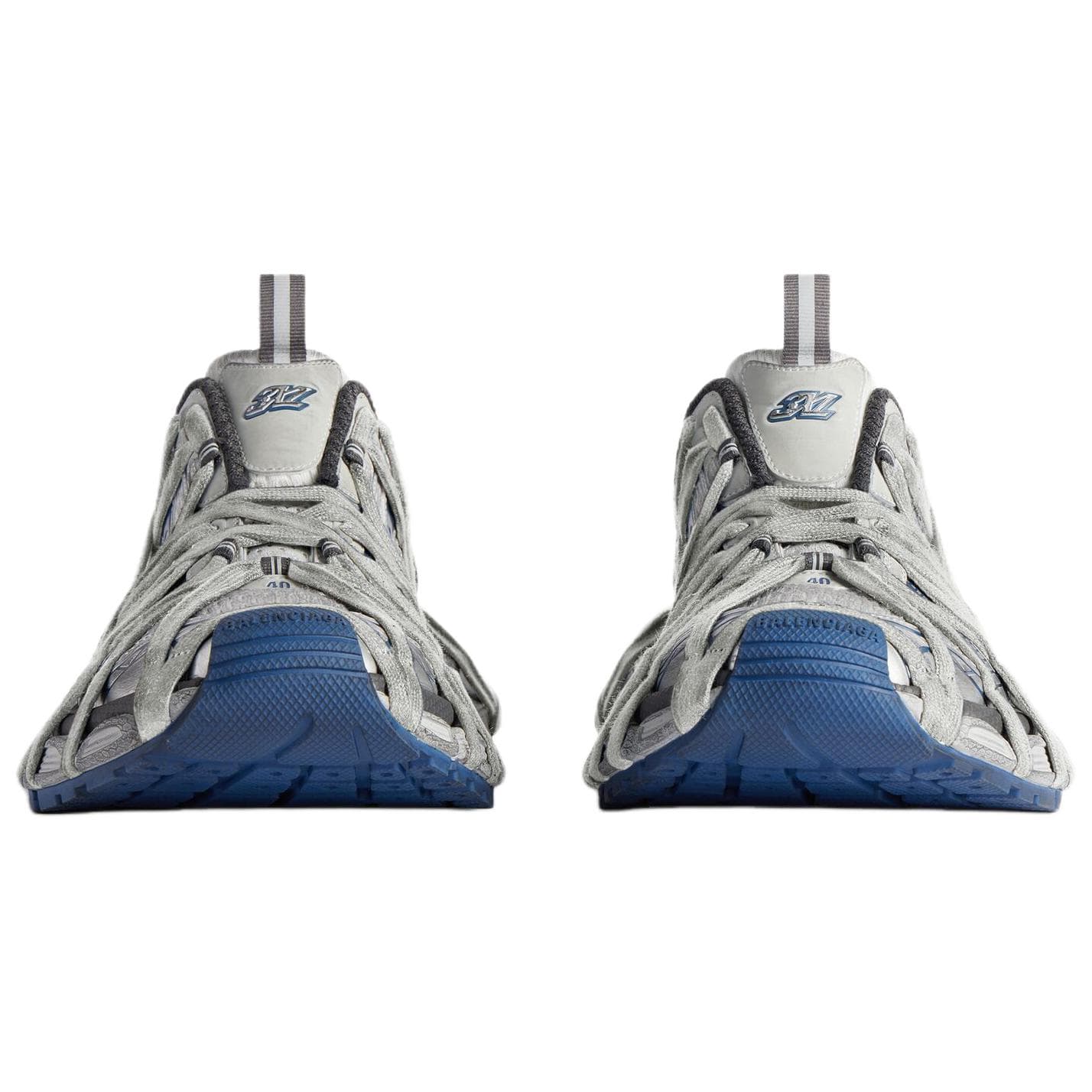 Кроссовки Balenciaga 3XL Extreme Low Топ Массивные кроссовки Мужской Серый - изображение 4