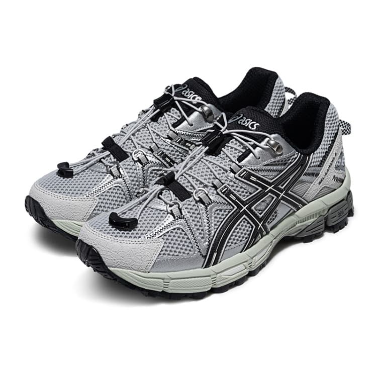 Кроссовки Asics Gel Kahana 8 FL Ткань Бег по тропе Дышащий Низкий Верх Повседневная Обувь Унисекс - изображение 3