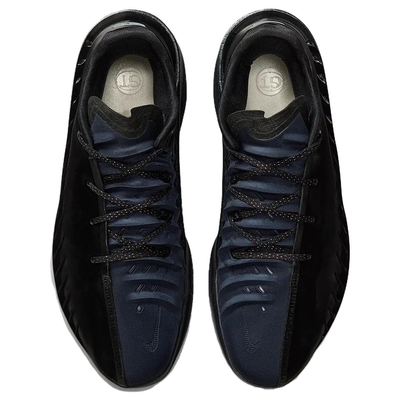 Кроссовки для баскетбола Nike G.T. Cut 4 Текстиль Синтетическая кожа Низкие баскетбольные кроссовки Унисекс Черные - изображение 4
