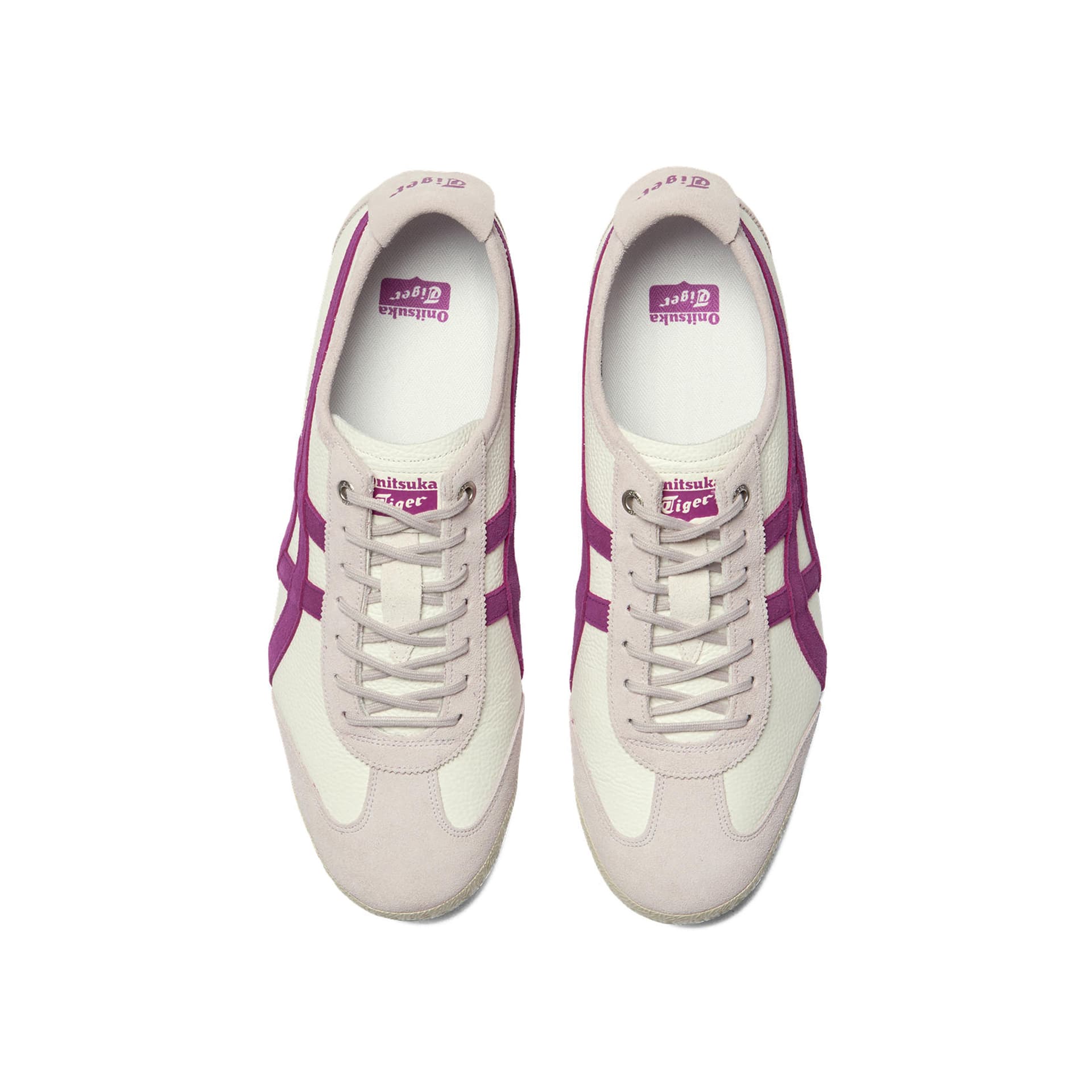 Кроссовки Onitsuka Tiger MEXICO 66 SD VIN Повседневная обувь Унисекс Бежевый Фиолетовый - изображение 5
