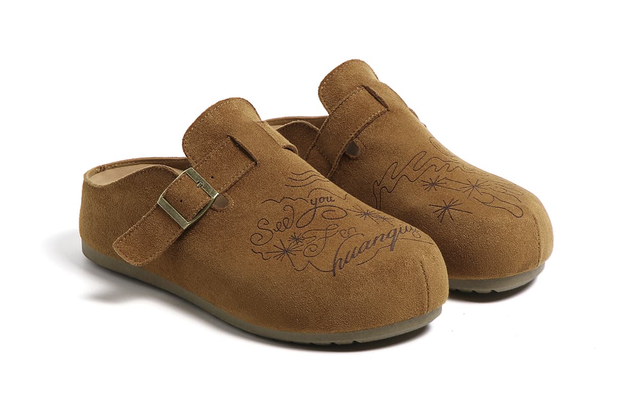 Сандалии HUANQIU Обувь Birkenstock Мужская Верблюжий - изображение 4