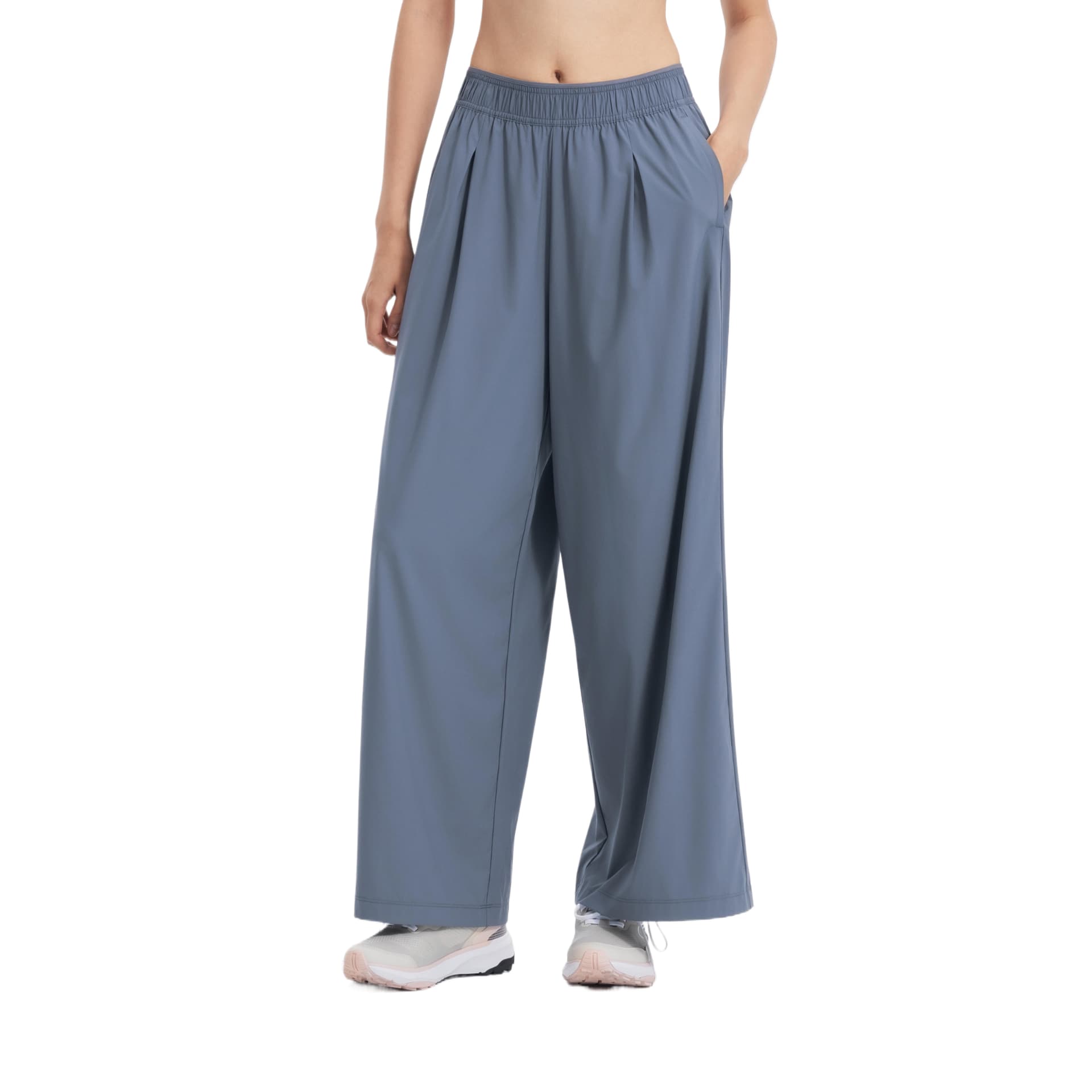 Штаны DECATHLON Asphalt Gray Женские Спортивные Брюки - изображение 1