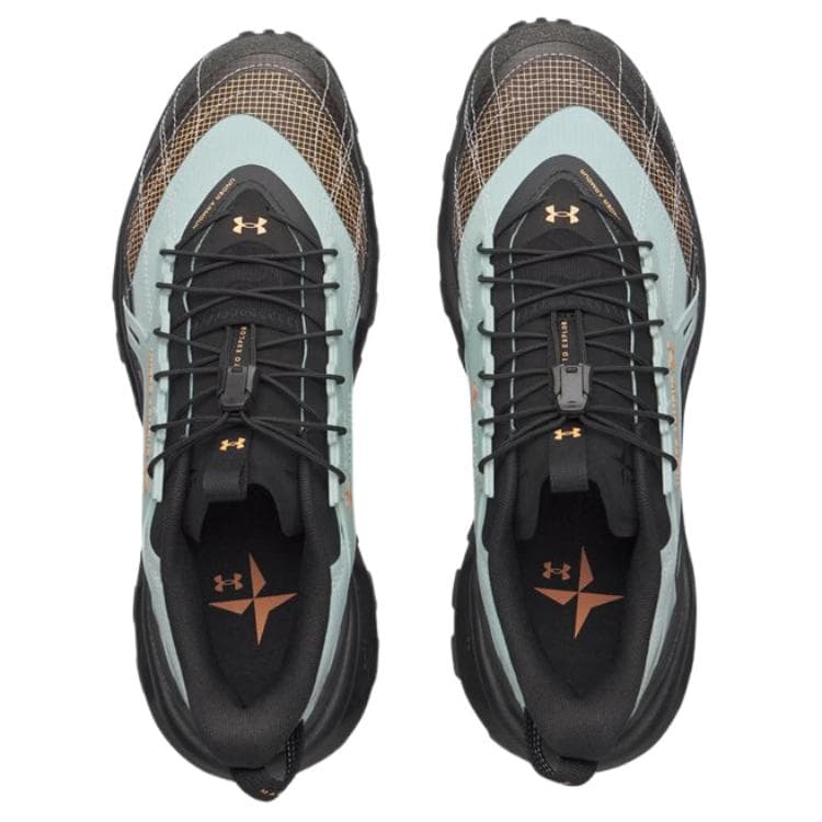Кроссовки Кроссовки для трейлраннинга Under Armour унисекс синие черные - изображение 3