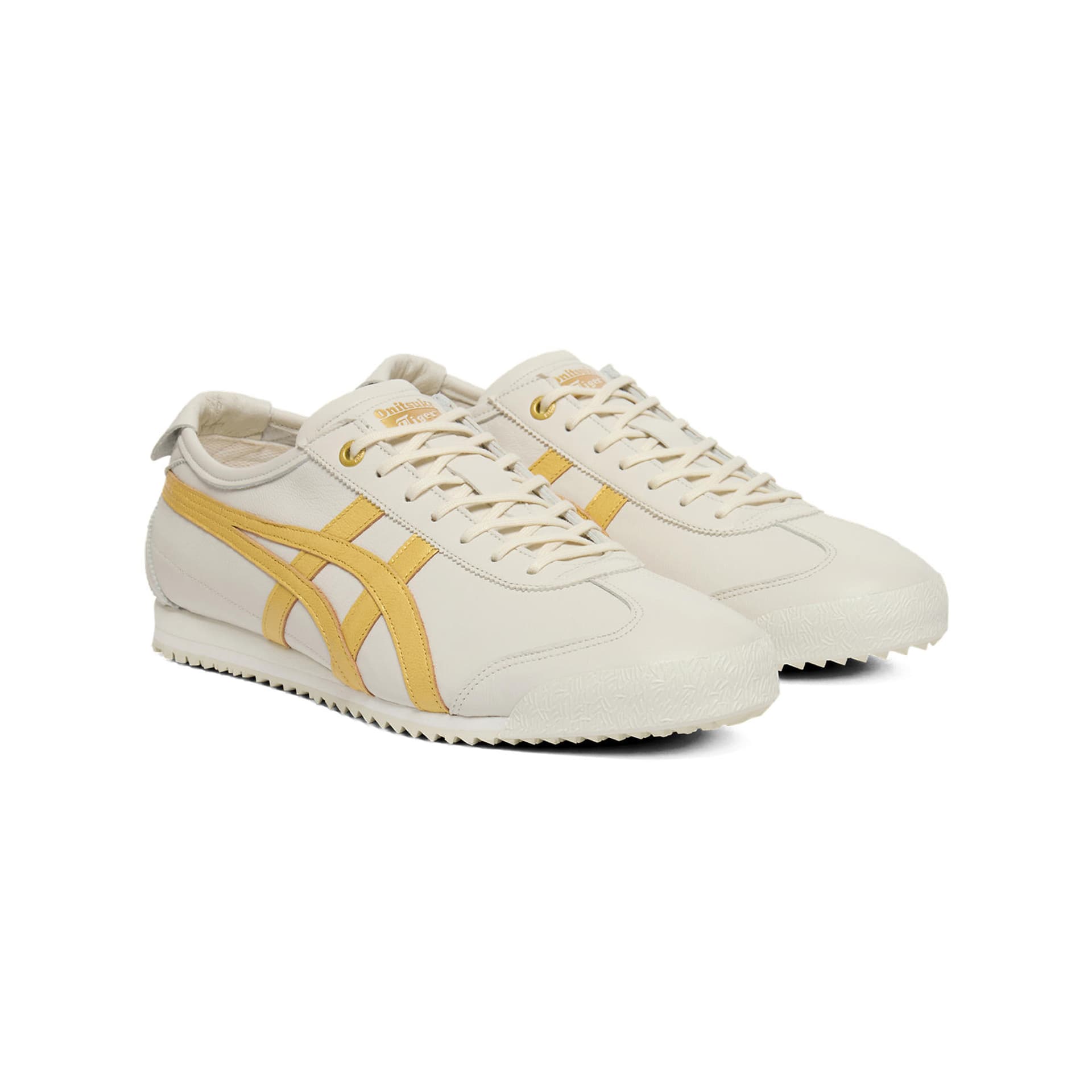 Кроссовки Onitsuka Tiger MEXICO 66 SD Коровья кожа Повседневная обувь Унисекс Бежевый - изображение 3