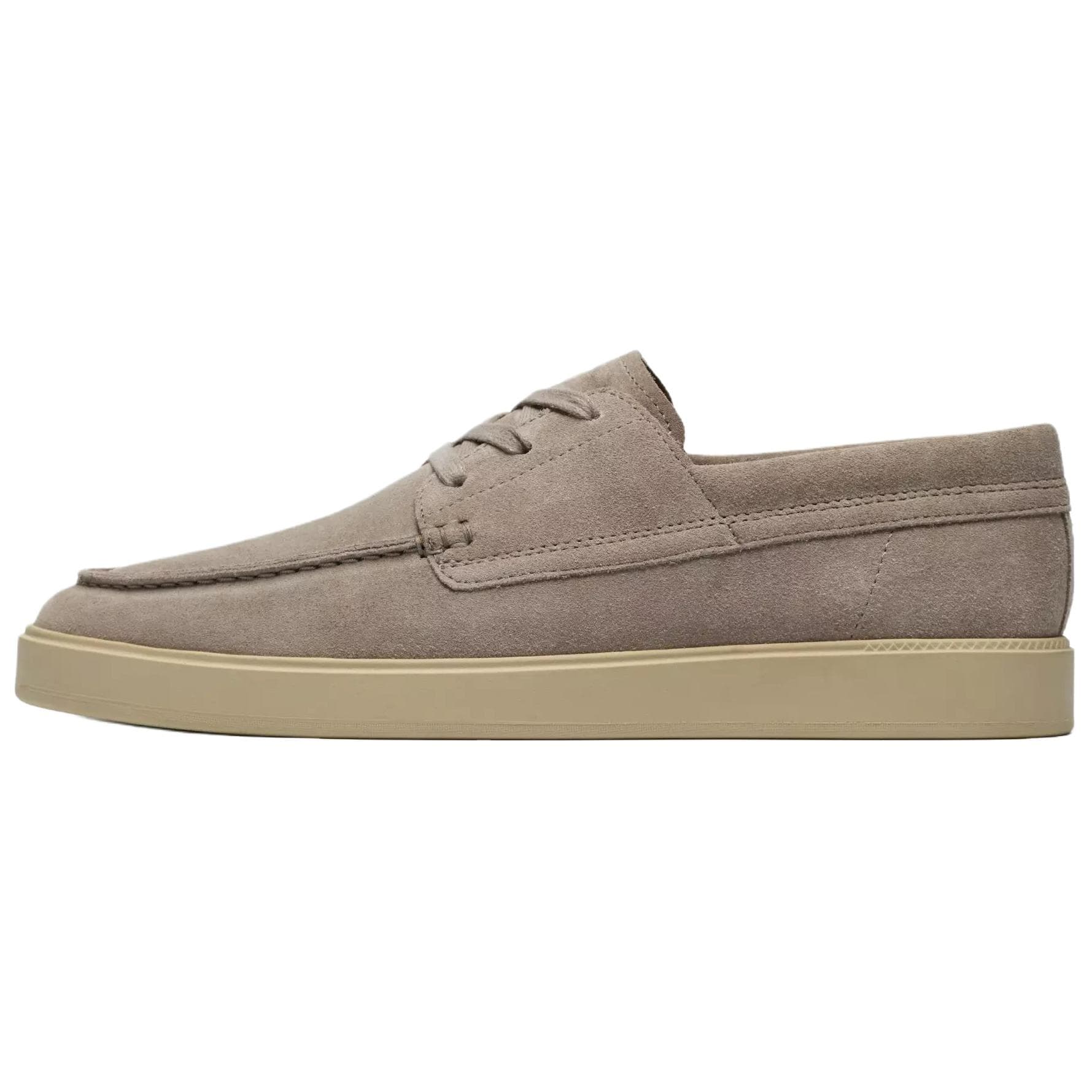 Ботинки Clarks Lockford Boat Искусственная замша Повседневная обувь Мужская Серый - изображение 2
